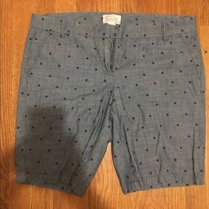 J. crew Bermuda shorts.